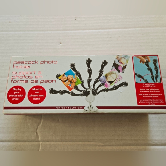 Perfect Solutions Peacock Photo Holder - Picture 3 of 12